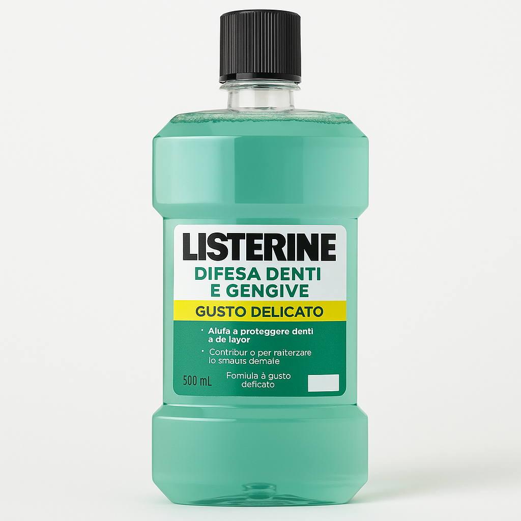 Listerine Difesa Denti e Gengive Gusto Delicato | 500 ml
