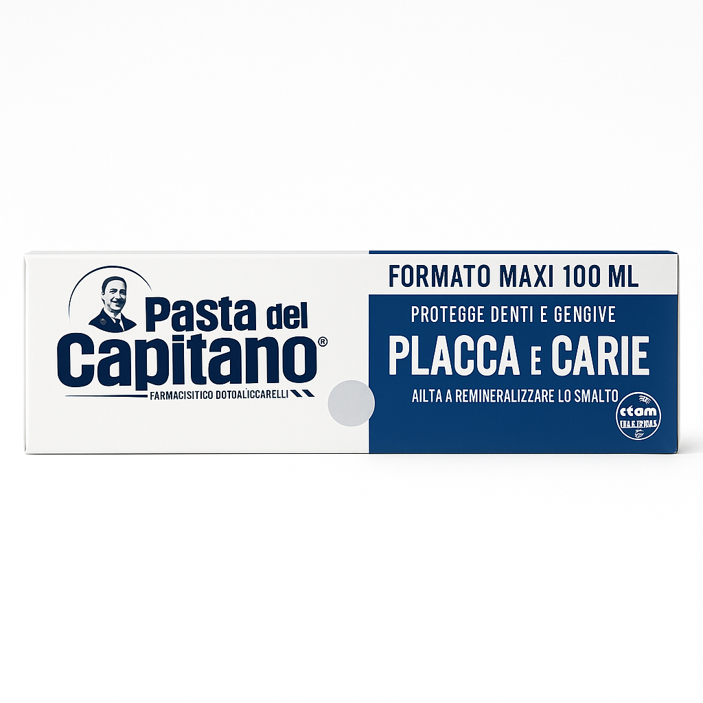 Pasta del Capitano Dentifricio Placca e Carie | 100 ml