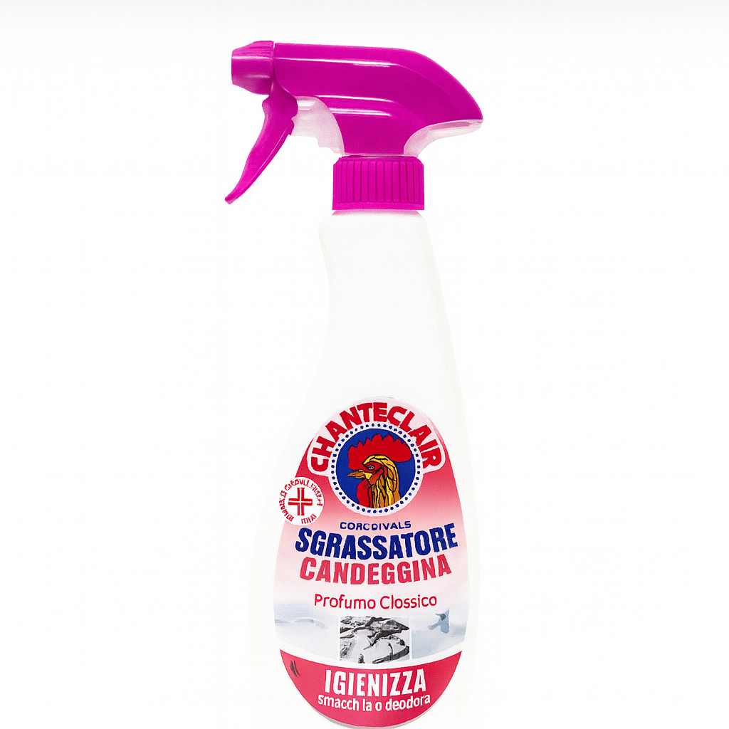 Chanteclair Sgrassatore Candeggina | Spray Profumo Classico 600 ml