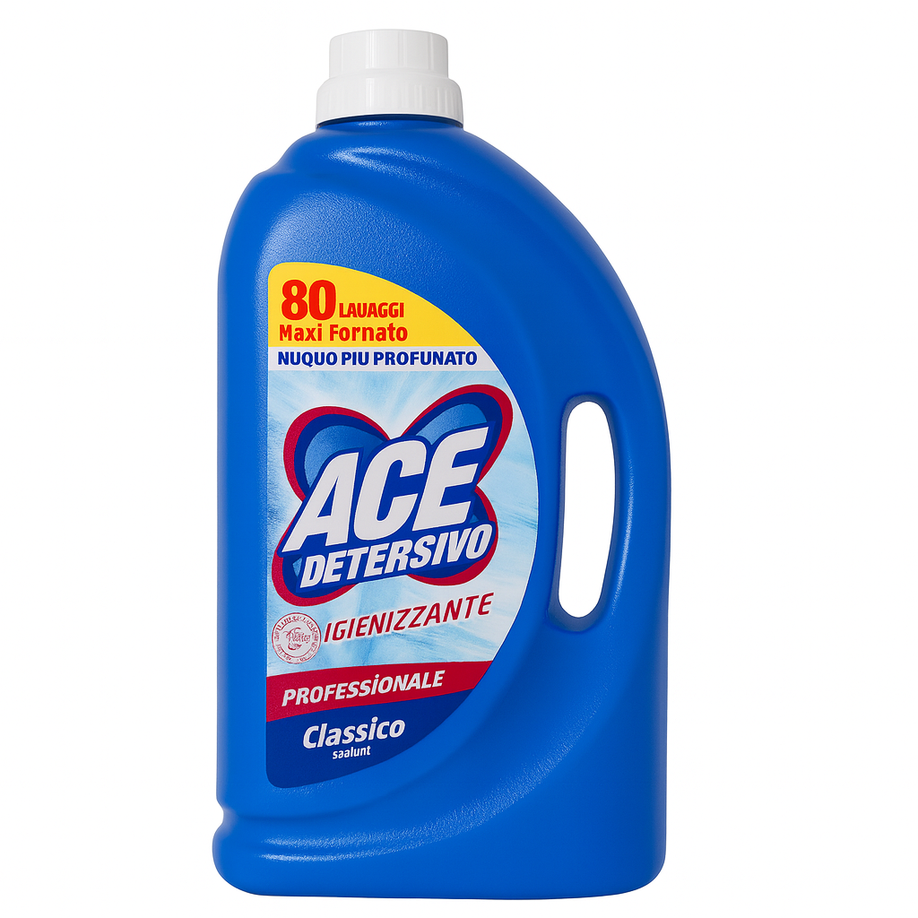 Ace Detersivo Igienizzante Classico | 80 Lavaggi