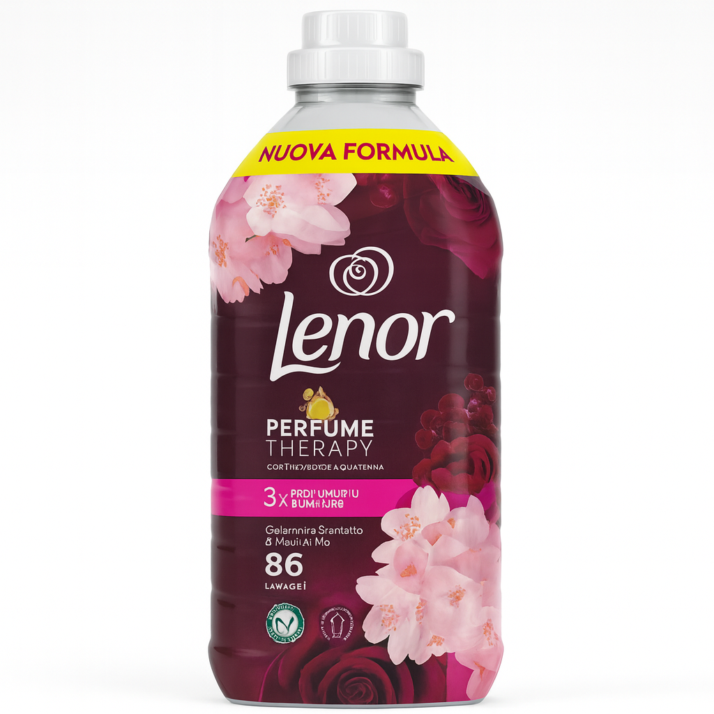 Lenor Ammorbidente Perfume Therapy Gelsomino e Scarlet Rose | 86 Lavaggi