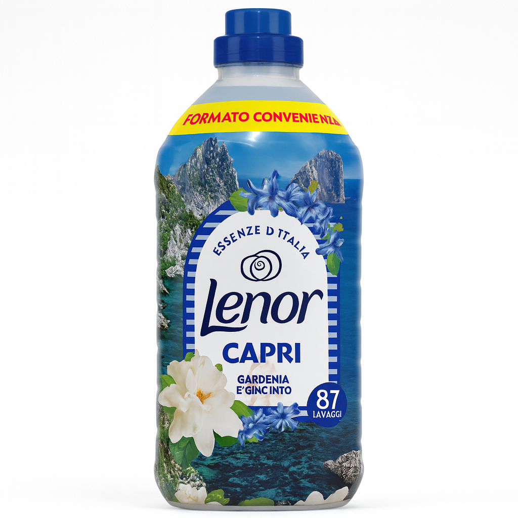 Lenor Ammorbidente Essenze d’Italia Capri Gardenia e Giacinto | 87 Lavaggi