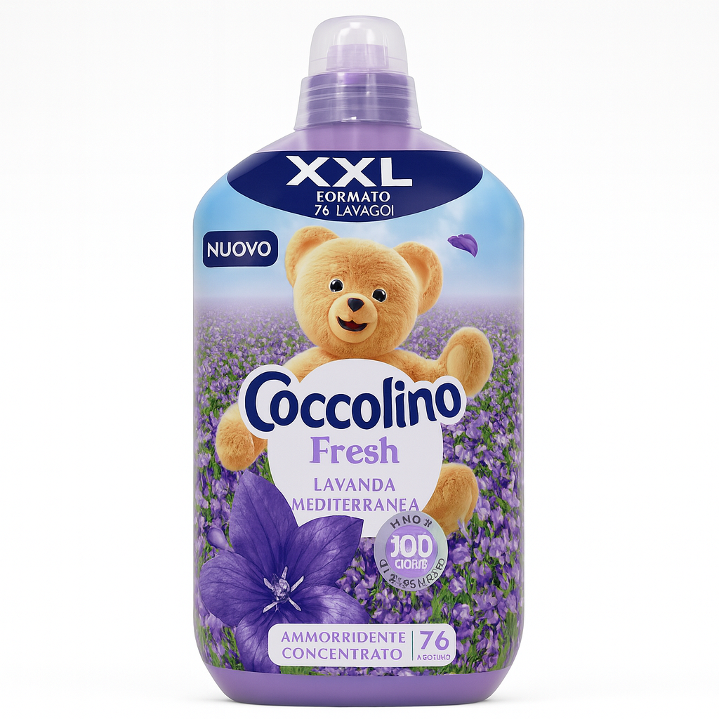 Coccolino Ammorbidente Fresh Lavanda Mediterranea | 76 Lavaggi