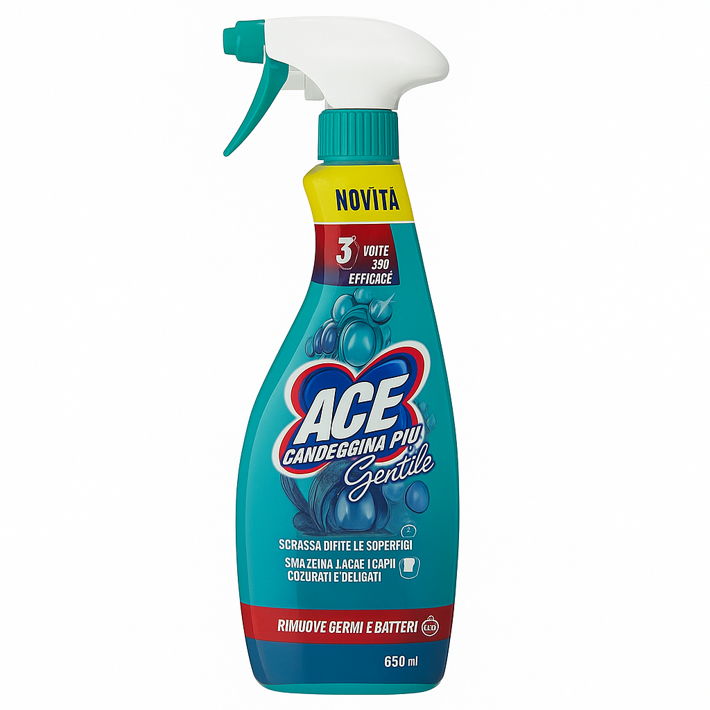 Ace Candeggina Più Gentile Spray | 650 ml