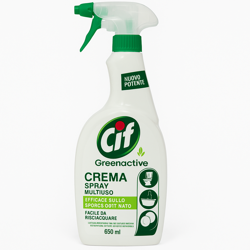 Cif Greenactive Crema Spray Multiuso | 650 ml