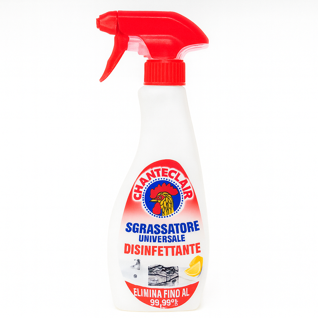 Chanteclair Sgrassatore Universale Disinfettante | Spray 600 ml