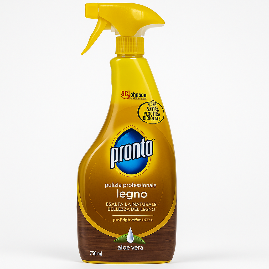 Pronto Pulizia Professionale Legno con Aloe Vera | 750 ml