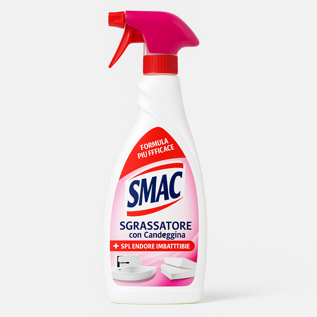 Smac Sgrassatore con Candeggina | 650 ml