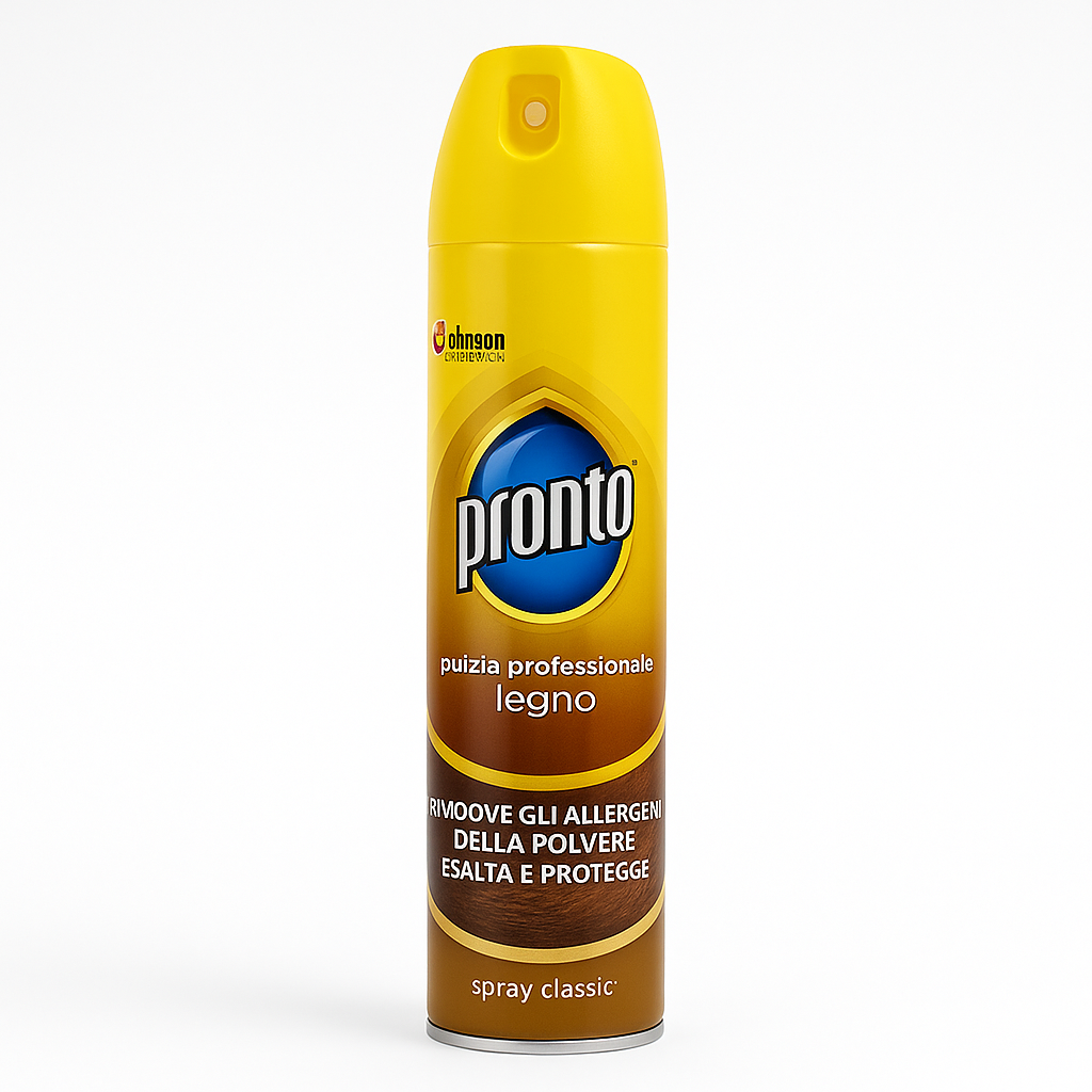 Pronto Spray Legno Classic Rimuove Allergeni e Protegge | 300 ml