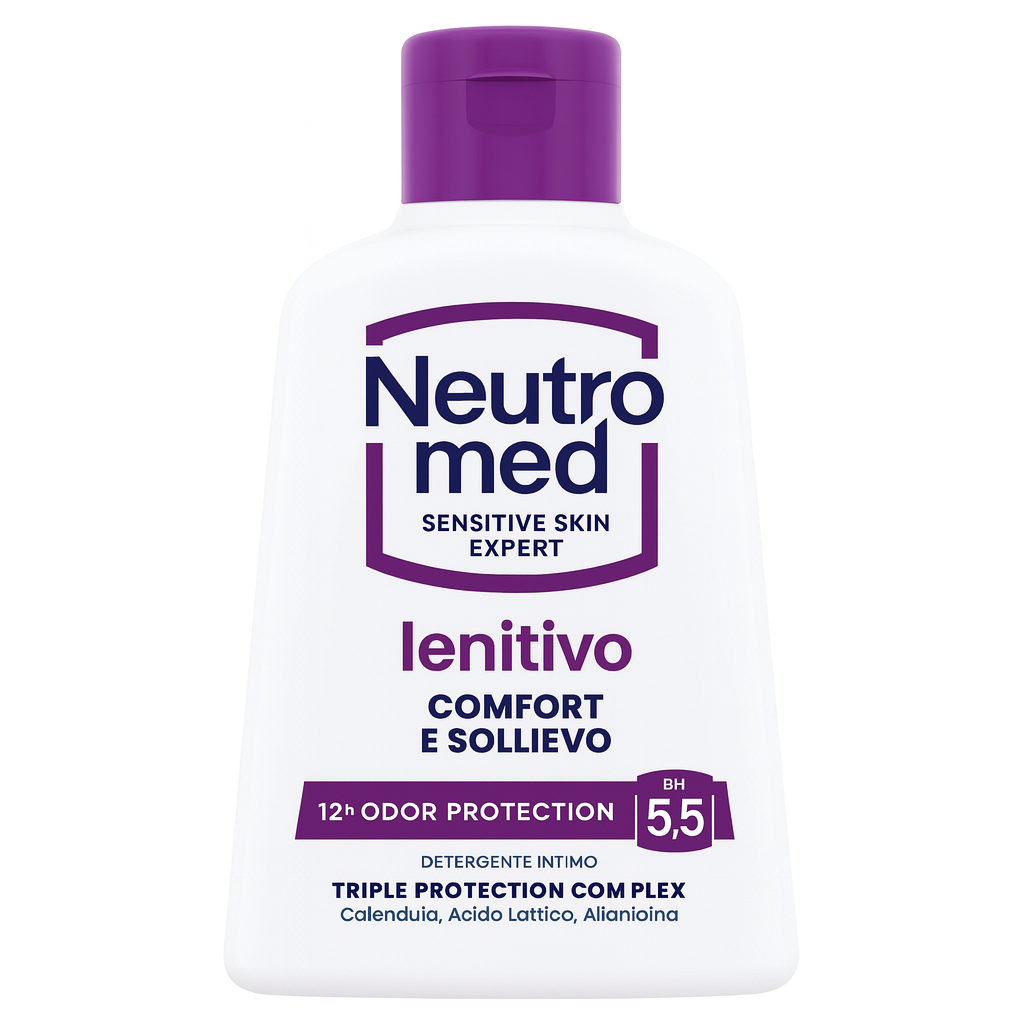 Neutromed Detergente Intimo Lenitivo Comfort e Sollievo pH 5.5 | 200 ml