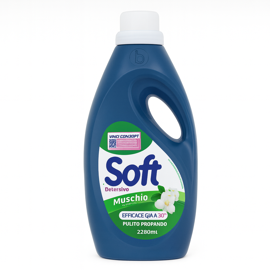 Soft Detersivo Muschio | 2280 ml