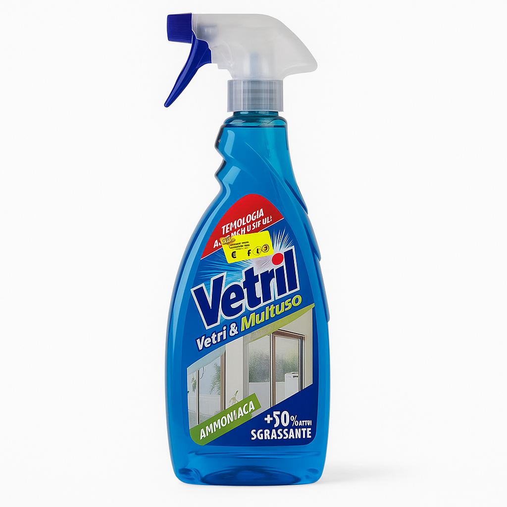 Vetril Vetri & Multiuso Ammoniaca | 650 ml