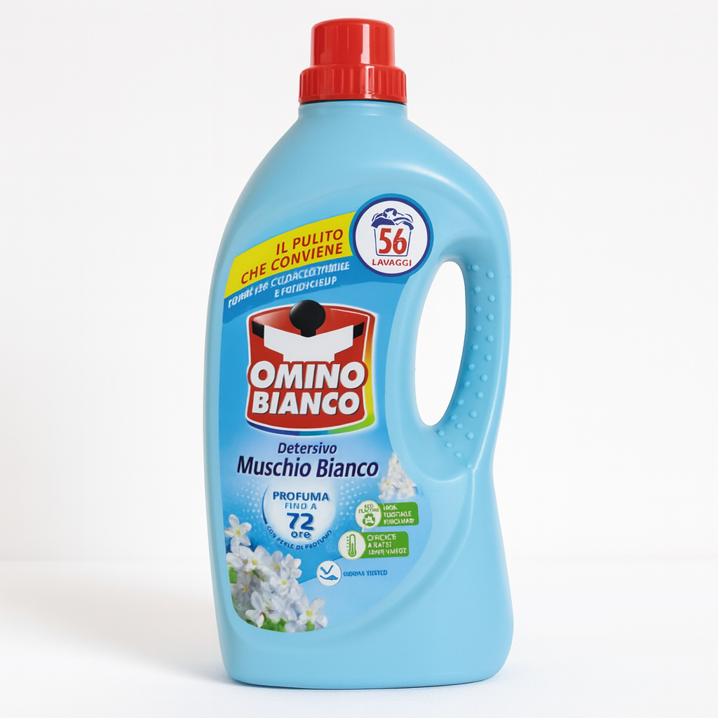 Omino Bianco Detersivo Muschio Bianco | 56 Lavaggi