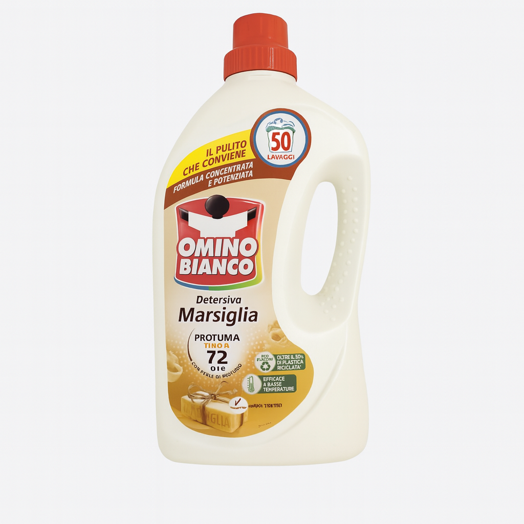 Omino Bianco Detersivo Marsiglia | 50 Lavaggi