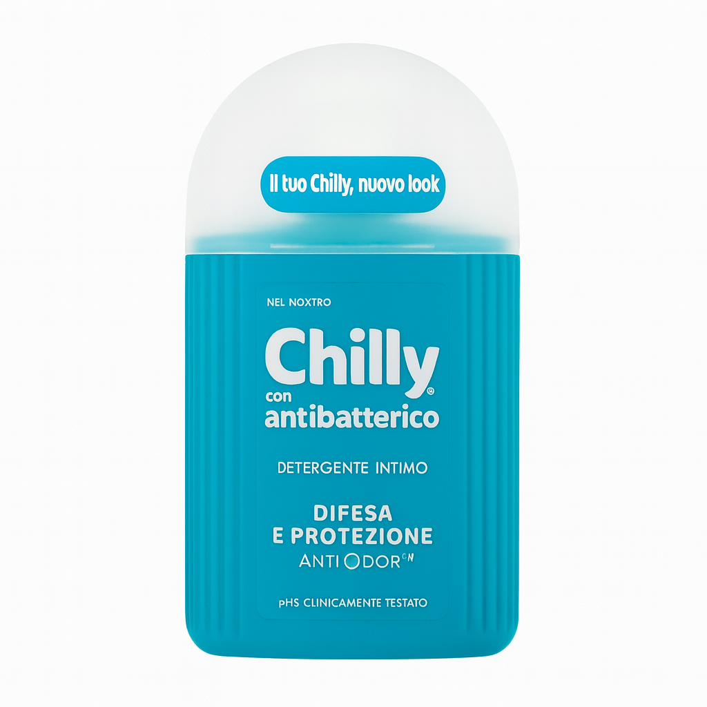 Chilly Detergente Intimo con Antibatterico Difesa e Protezione | 200 ml