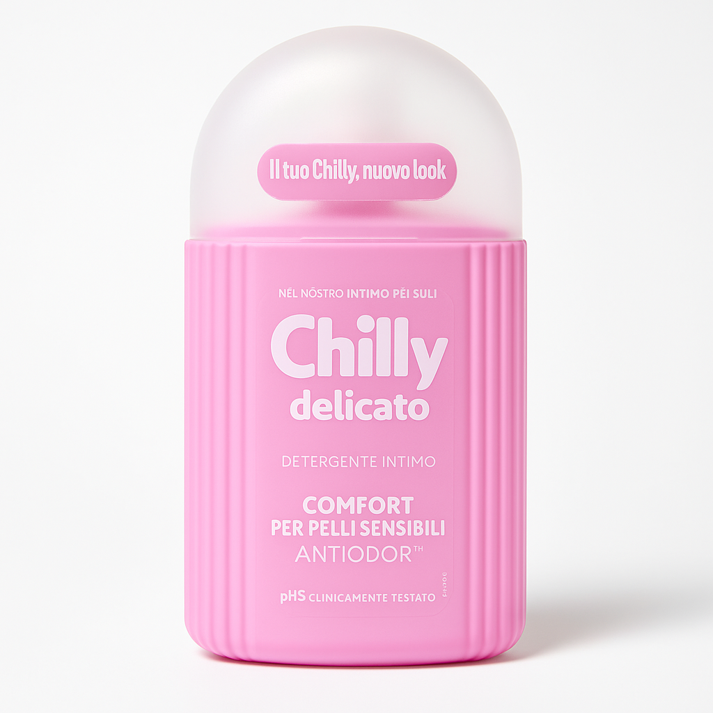 Chilly Delicato Detergente Intimo Comfort per Pelli Sensibili | 200 ml