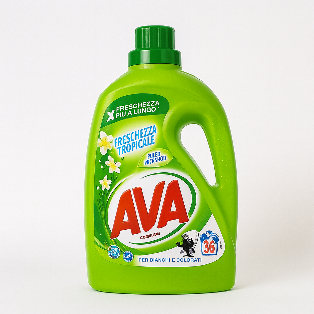 AVA Freschezza Tropicale Detergente Lavatrice | 36 Lavaggi