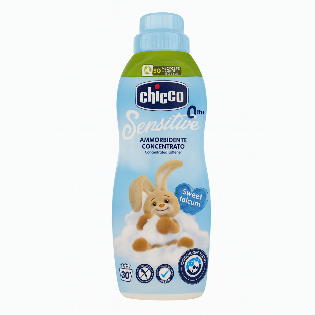 Chicco Sensitive Ammorbidente Concentrato Sweet Talcum | 30 lavaggi