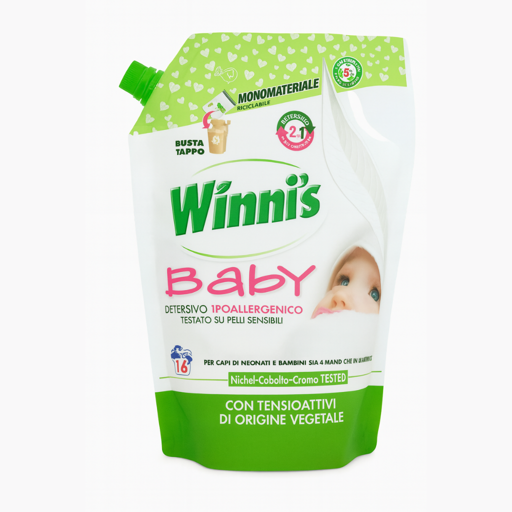 Winni’s Baby Detersivo Ipoallergenico Ricarica | 16 lavaggi