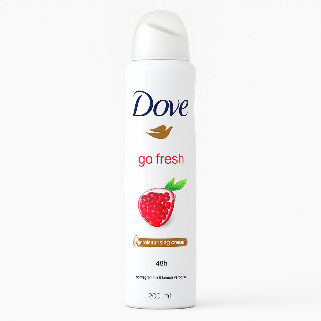 Dove Go Fresh Pomegranate & Lemon Verbena Antitraspirante Spray | 500 ml