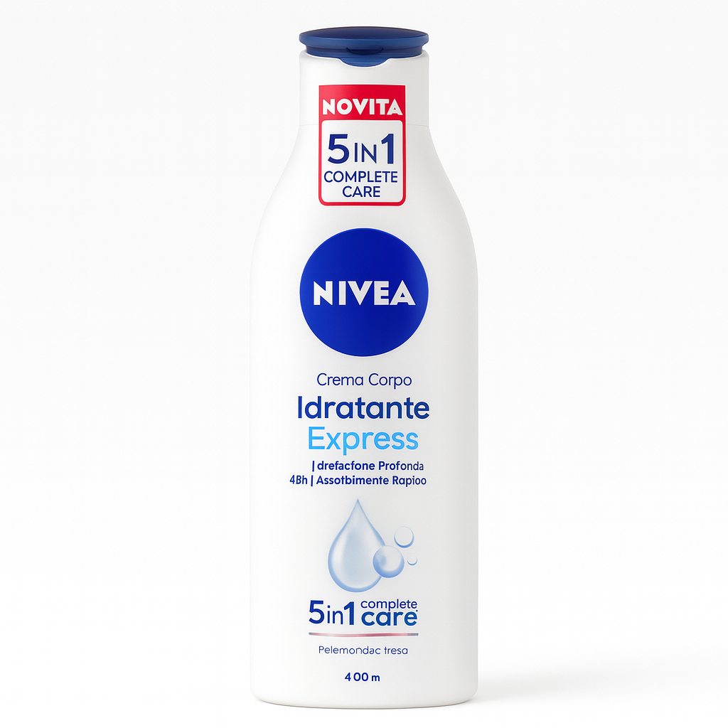 Nivea Crema Corpo Idratante Express 5in1 Complete Care | 400 ml