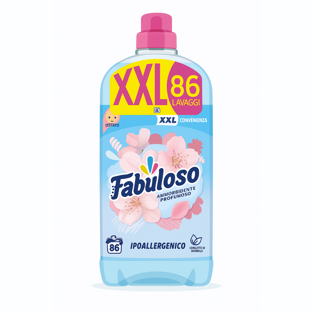 Fabuloso Ammorbidente Profumoso Ipoallergenico | 86 lavaggi
