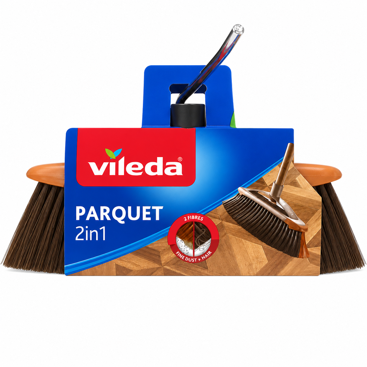 Vileda Parquet 2in1 Scopa Interni | 1pz