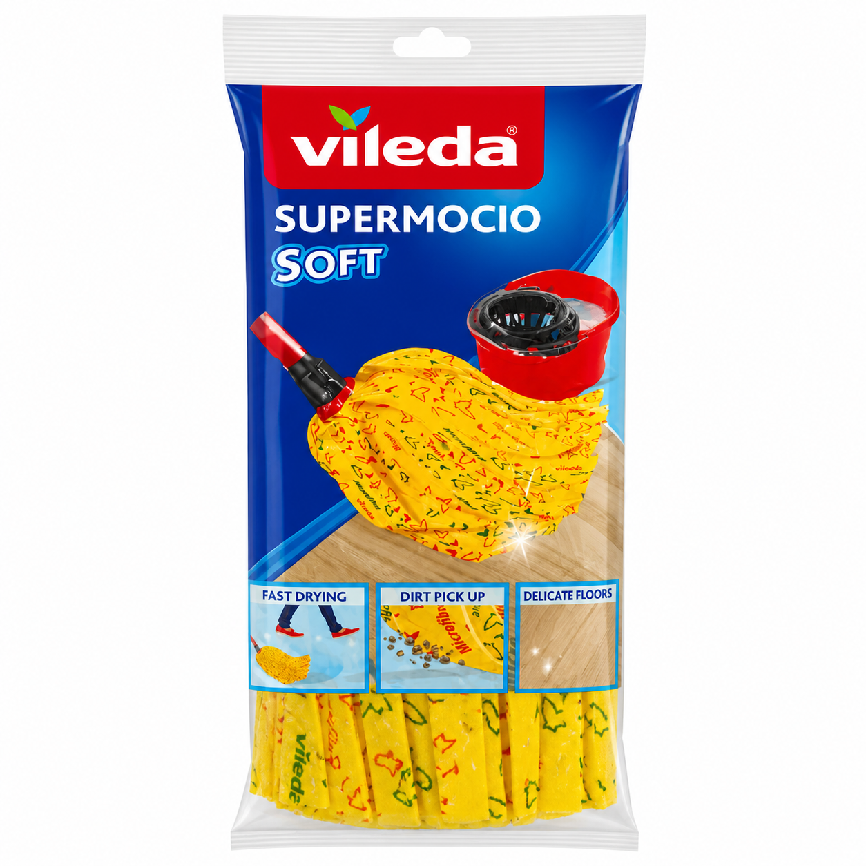 Vileda SuperMocio Soft Ricambio Mop | 1pz