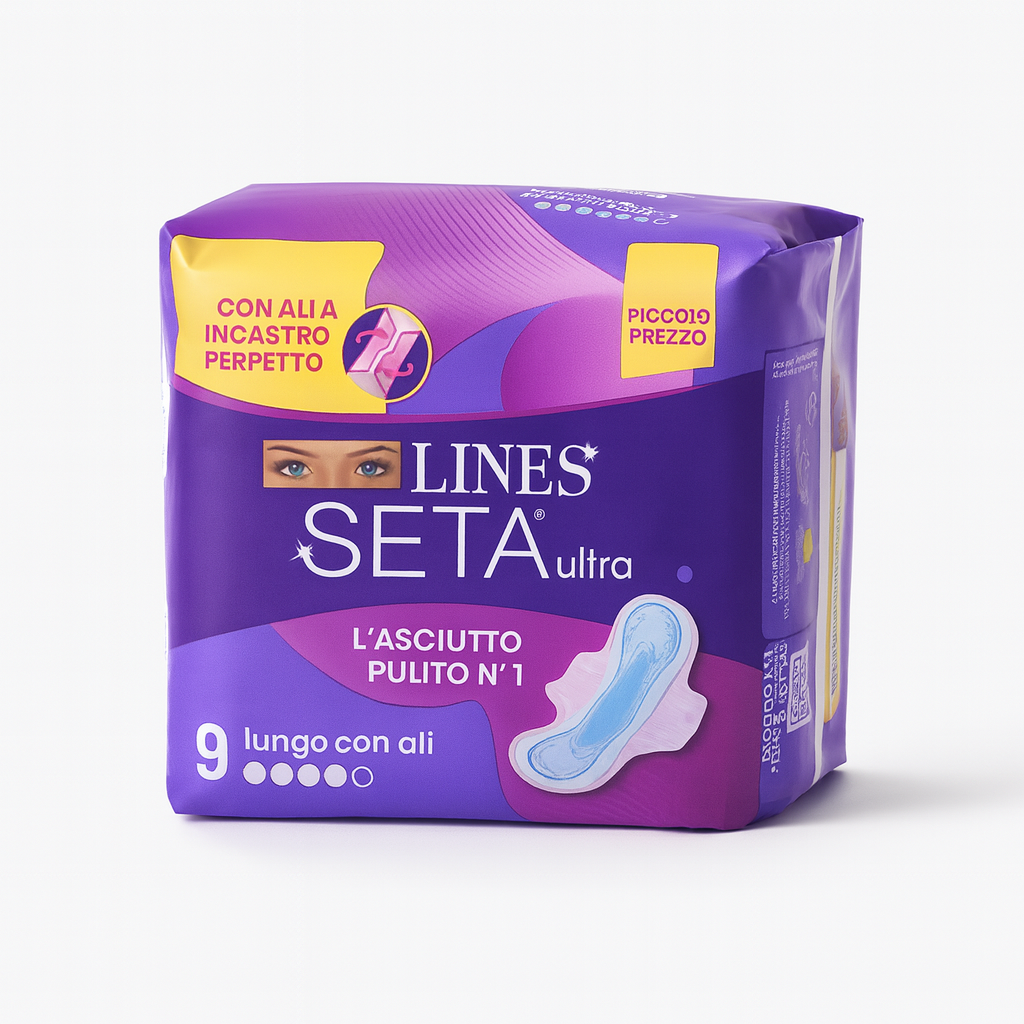 Lines Seta Ultra Lungo con Ali