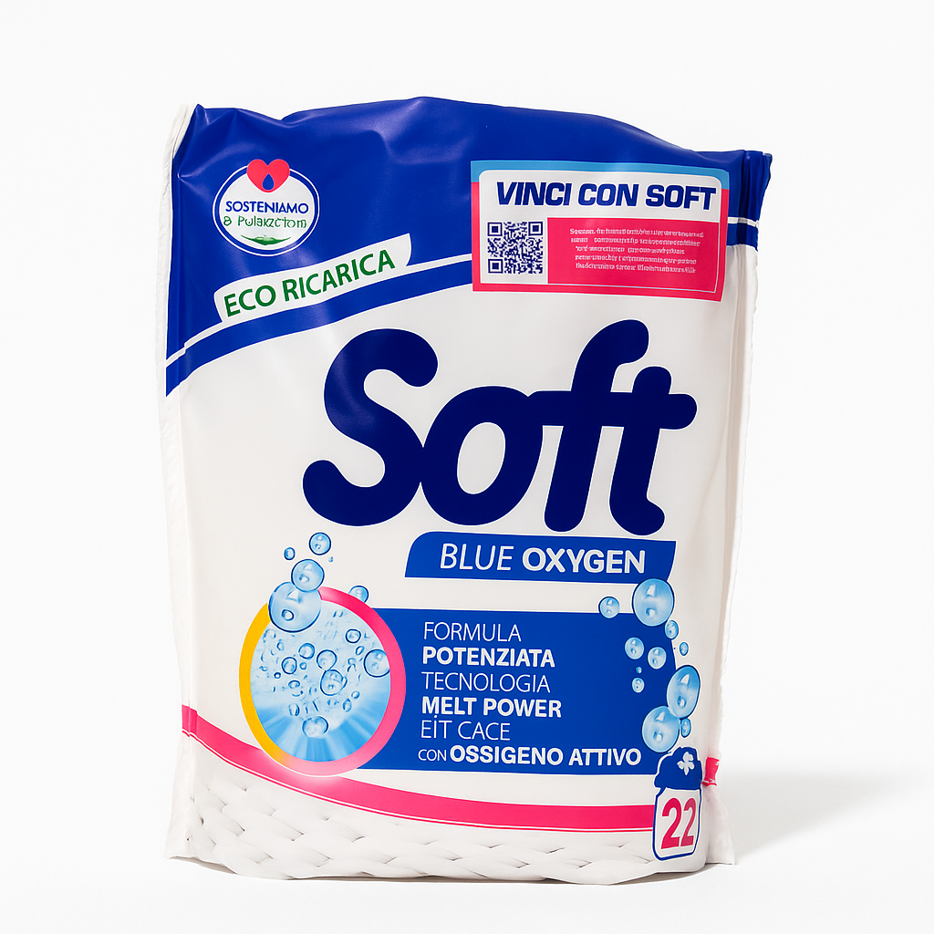 Soft Eco Ricarica Blue Oxygen | 22 Lavaggi