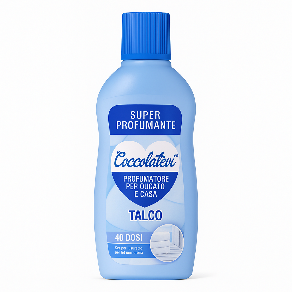 Coccolativi – Profumatore per Bucato e Casa Talco | 40 dosi