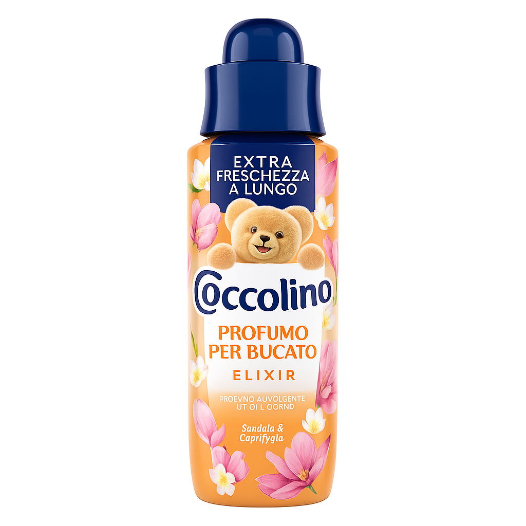 Coccolino Profumo per Bucato Elixir – Sandalo & Caprifoglio | 342 ml
