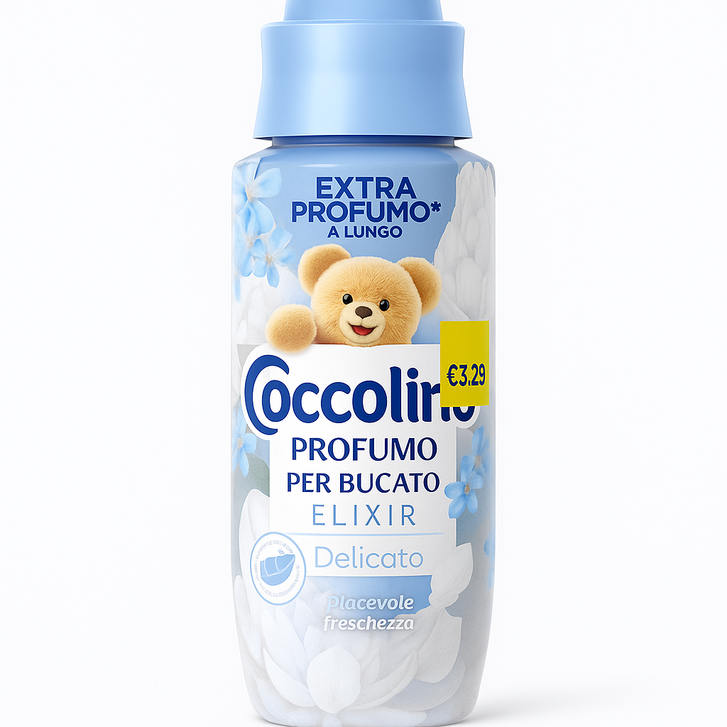 Coccolino Profumo per Bucato Elixir – Delicato | 342 ml