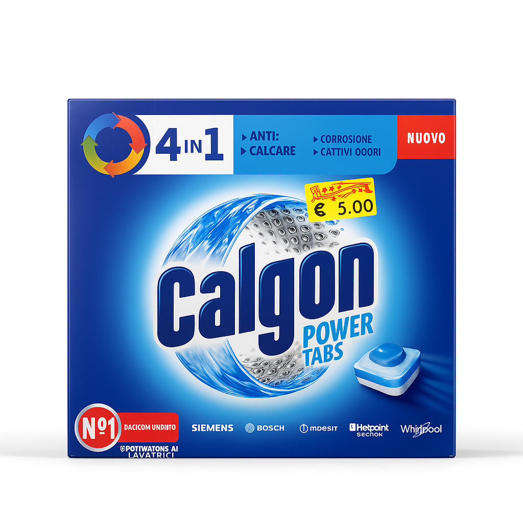 Calgon Power Tabs 4 in 1 | 15 Tabs