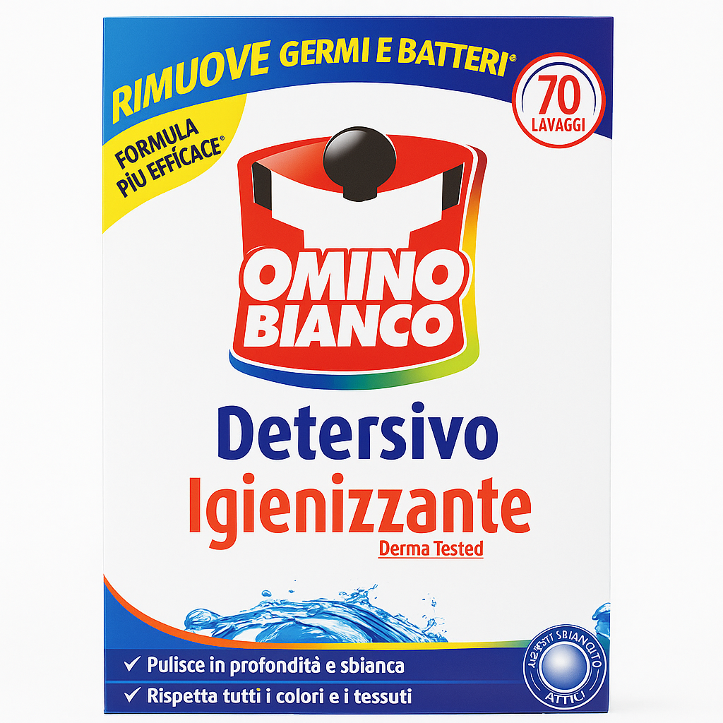 Omino Bianco Detersivo Igienizzante | 70 Lavaggi