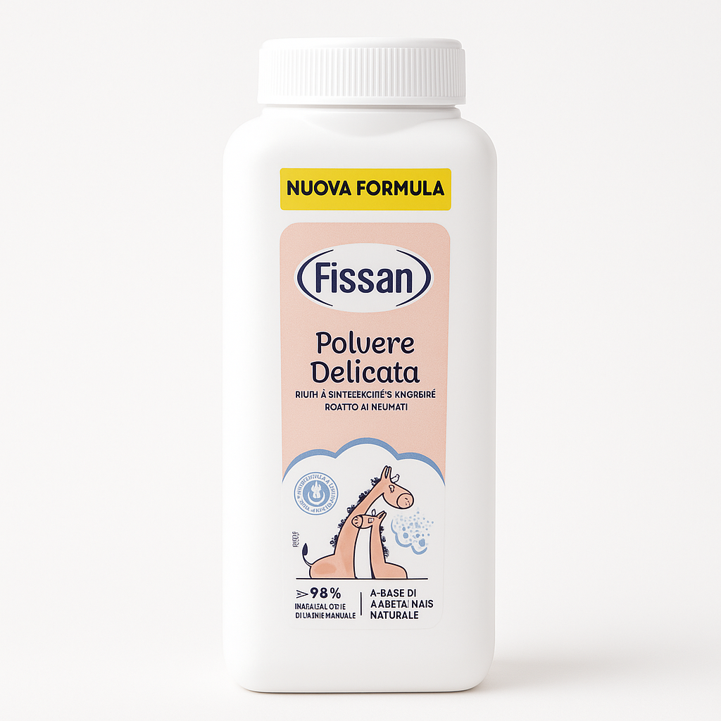 Fissan Polvere Delicata per Neonati | 100 grammi