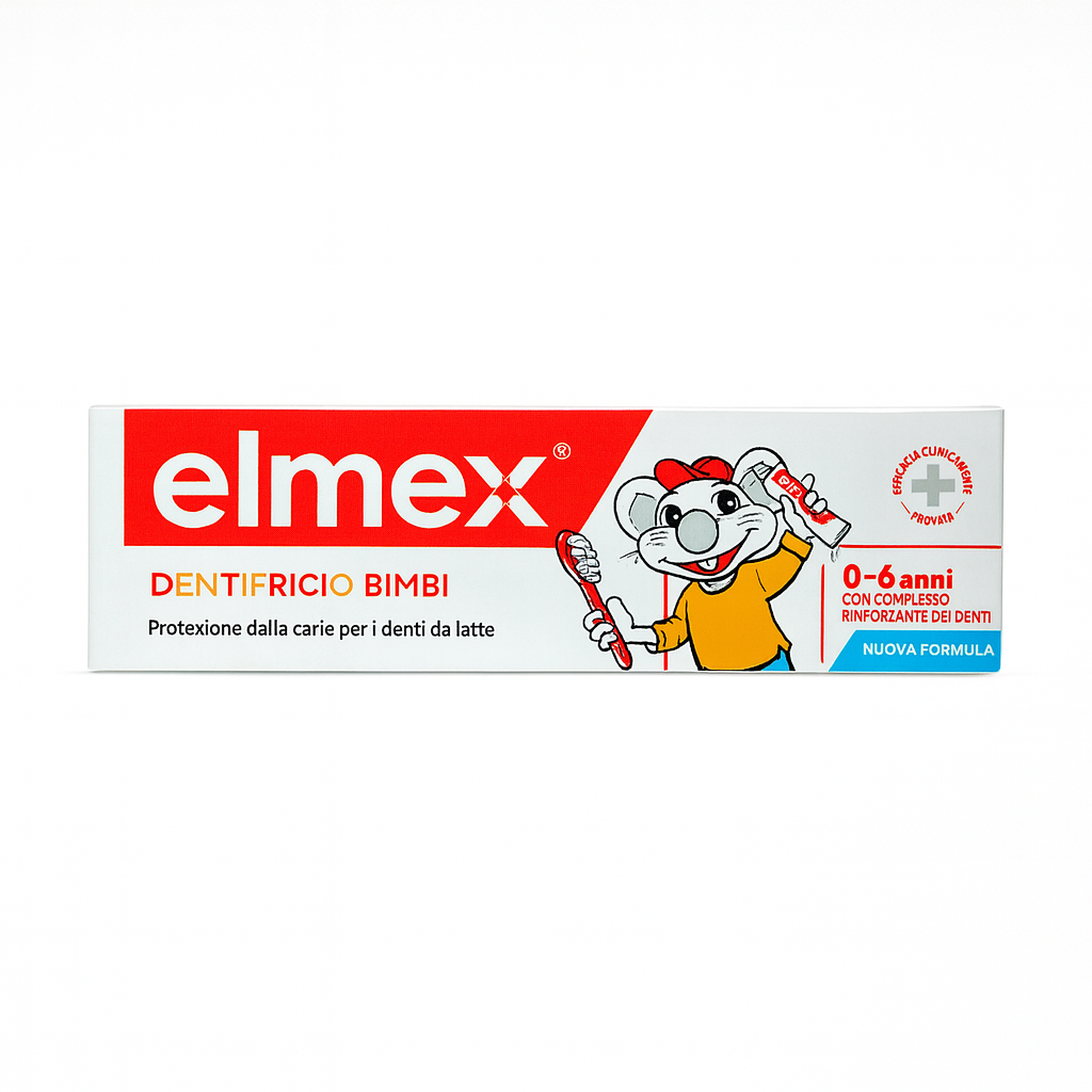 Elmex Dentifricio Bimbi 0–6 Anni | Protezione Denti da Latte
