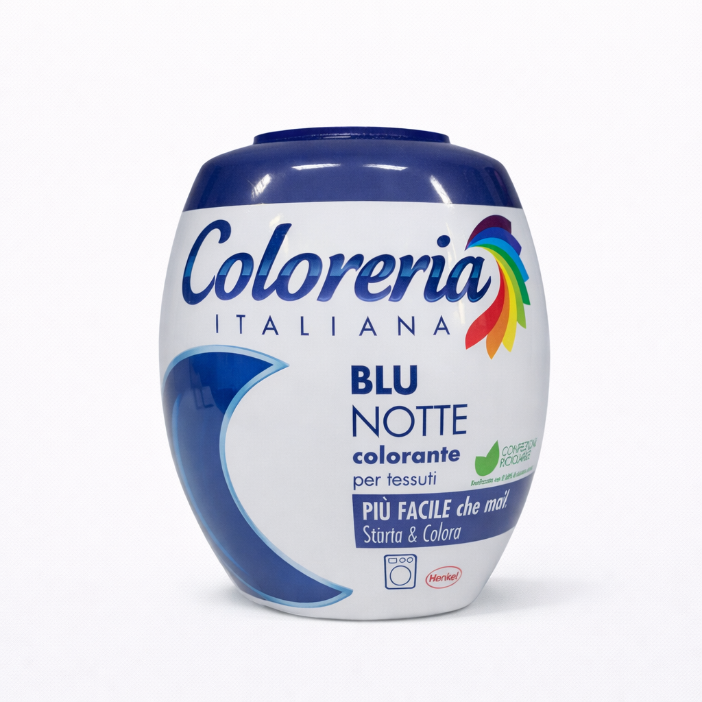 Coloreria Italiana Blu Notte Colorante per Tessuti