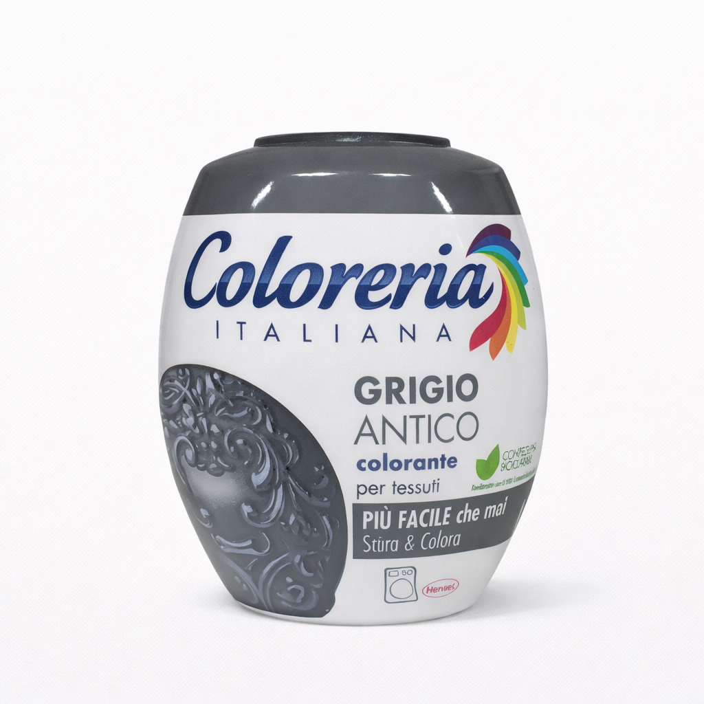 Coloreria Italiana Grigio Antico Colorante per Tessuti