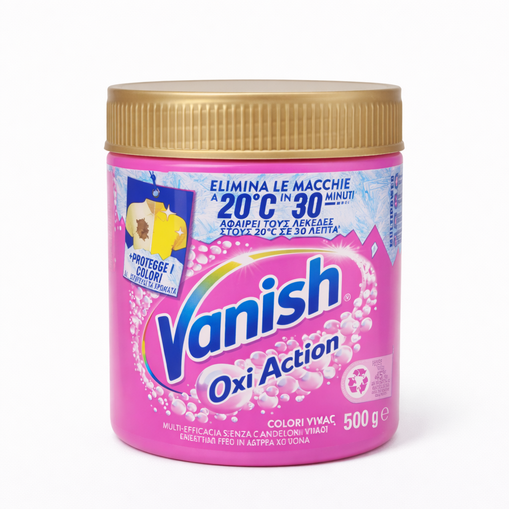 Vanish Oxi Action Smacchiatore Polvere Colori 500 g