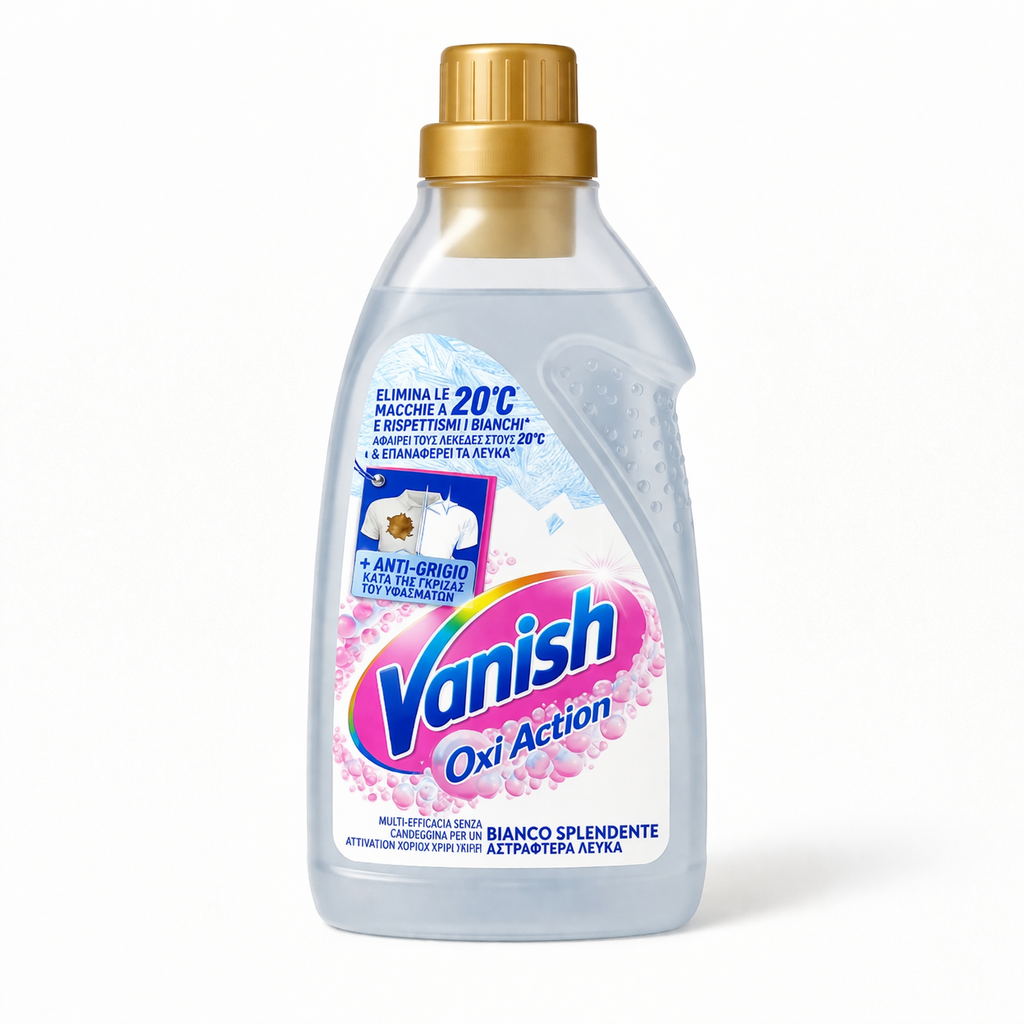 Vanish Oxi Action Smacchiatore Liquido Bianco 1 L