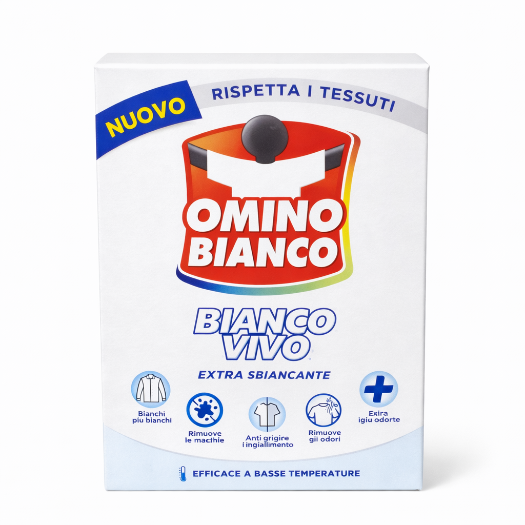 Omino Bianco Bianco Vivo Extra Sbiancante in Polvere