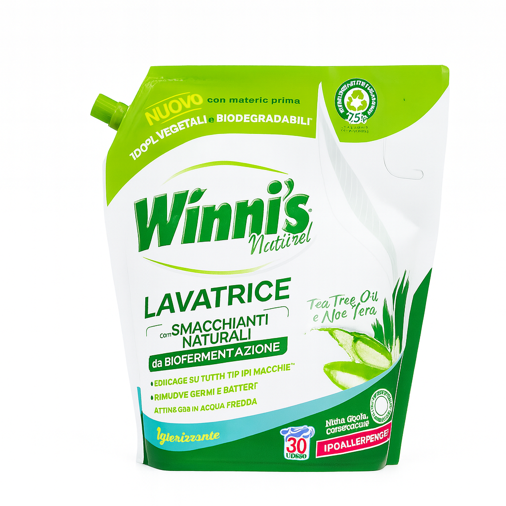 Winni's Naturel Lavatrice con Smacchianti Naturali | 30 Lavaggi