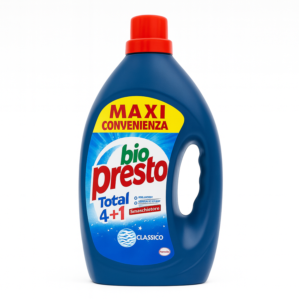 Bio Presto Total 4in1 Igiene e Freschezza | 50 Lavaggi