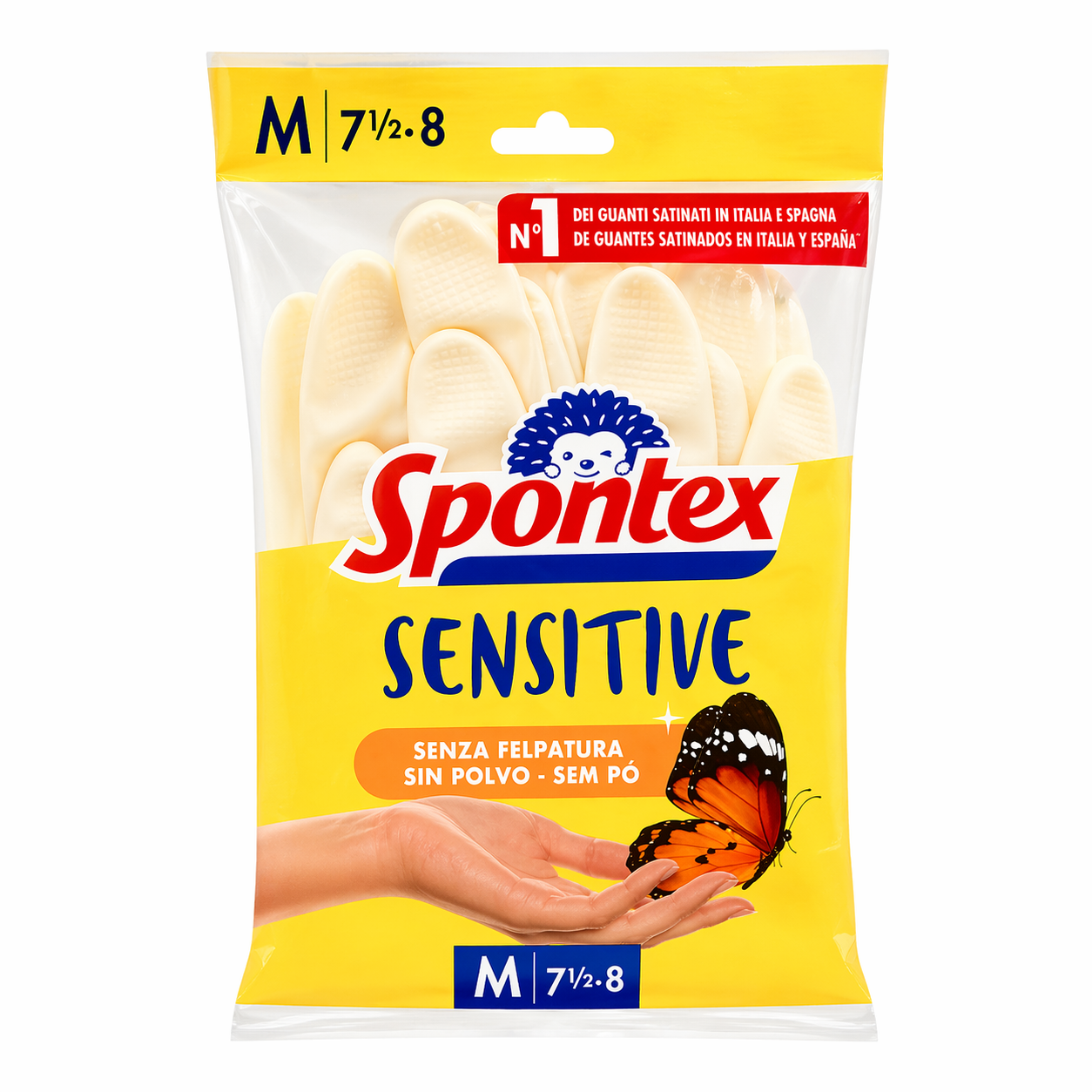 Spontex Sensitive Guanti Lattice Taglia M (7½–8)