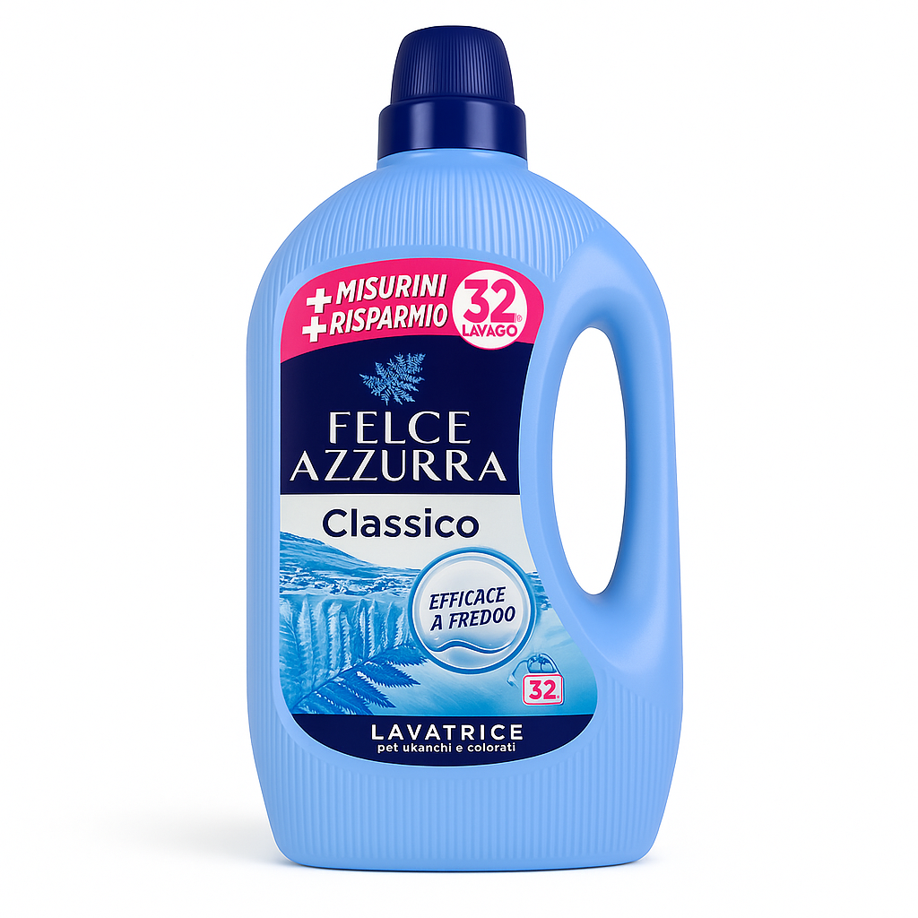 Felce Azzurra Detersivo Lavatrice Classico | 32 Lavaggi