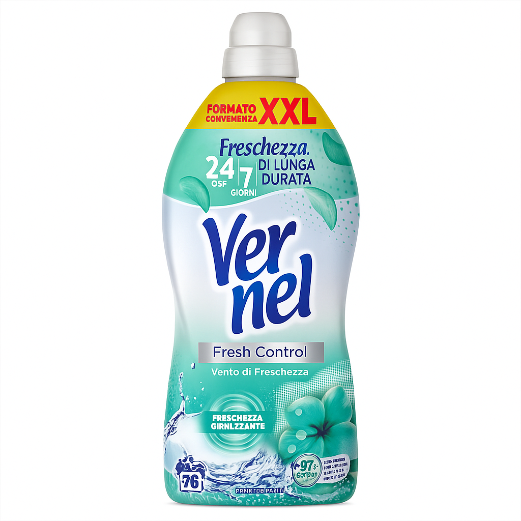Vernel Fresh Control Vento di Freschezza | 76 lavaggi