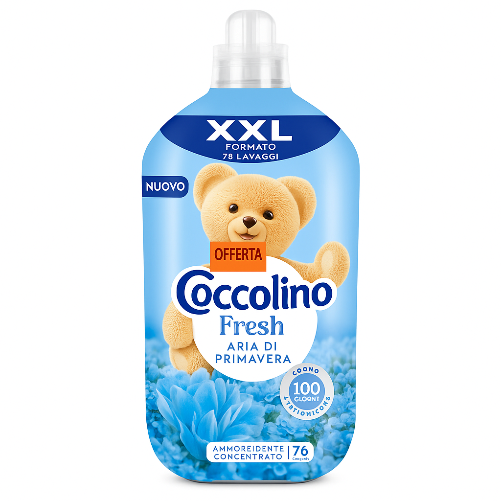 Coccolino Fresh Aria di Primavera | 76 lavaggi