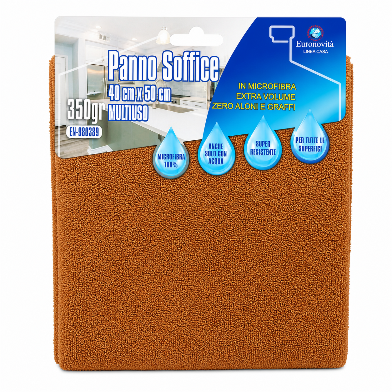 Panno Soffice Microfibra Multiuso | 40x50 cm