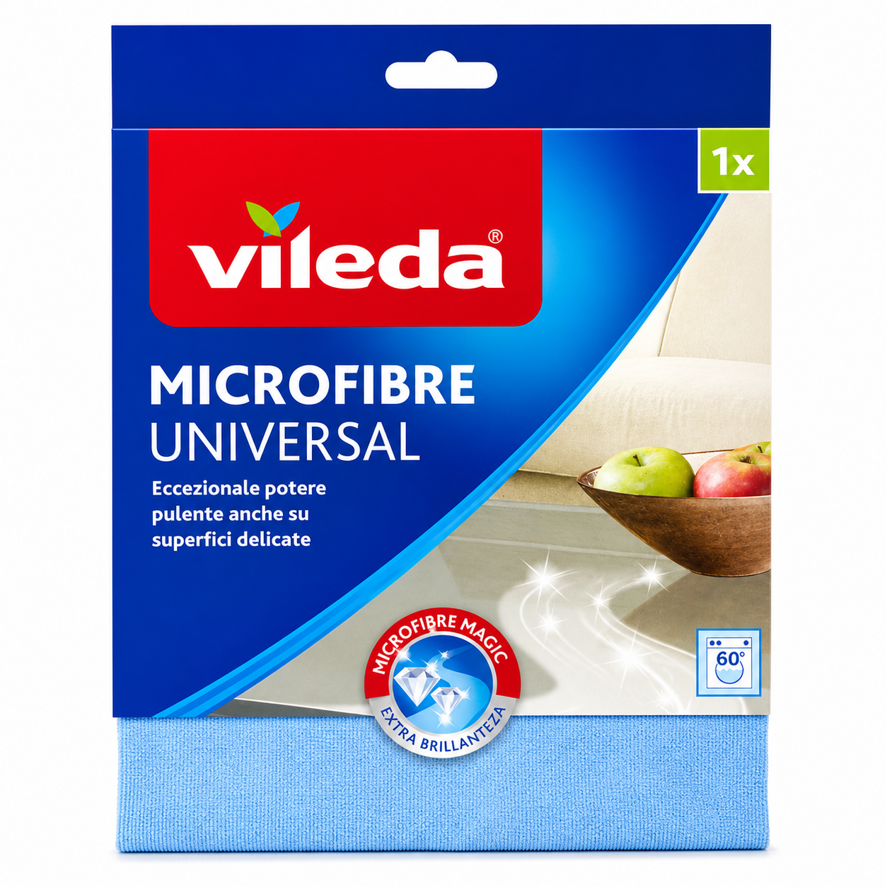Vileda Microfibre Universal Panno Multiuso | 1pz